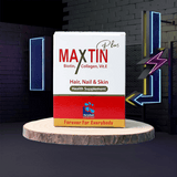 Buy Maxtin Plus Biotin, Collagen, Vitamin E For Brittle nails and healthier skin By Pharma Health WIth Best Price In Pakistan - AAB Fashion Galleria