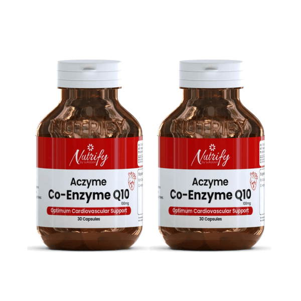 Buy ACZYME 30 Capsules | For Optimum Cardiovascular Support By Nutrify WIth Best Price In Pakistan - AAB Fashion Galleria