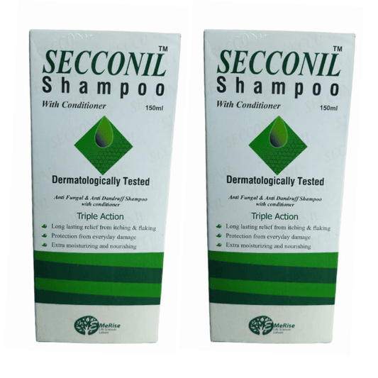 Buy SECCONIL Shampoo 150ml For Anti Fungal & Anti Dandruff Shampoo By Emerise With Best Price In Pakistan - AAB Fashion Galleria