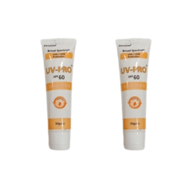 Buy UV-Pro Sun Block SPF60 40gm For UVA/ UVB Protection by Skinlite with Best Price In Pakistan - AAB Fashion Galleria