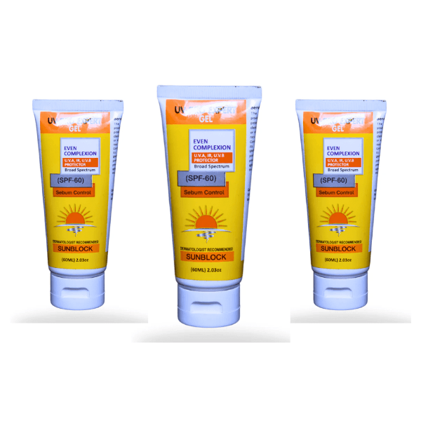 Buy UV-PRO Expert Sun Block Gel SPF60 60ml For Sebum Control By Skinlite with Best Price In Pakistan - AAB Fashion Galleria