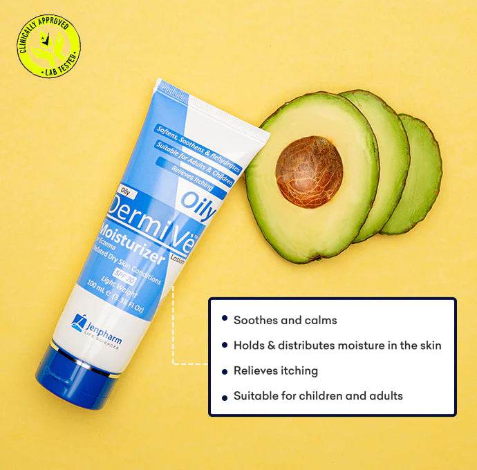 Buy Dermive Oily Moisturizer 100ml For Dry skin, combination skin By Jenpharm With Best Price In Pakistan - AAB Fashion Galleria