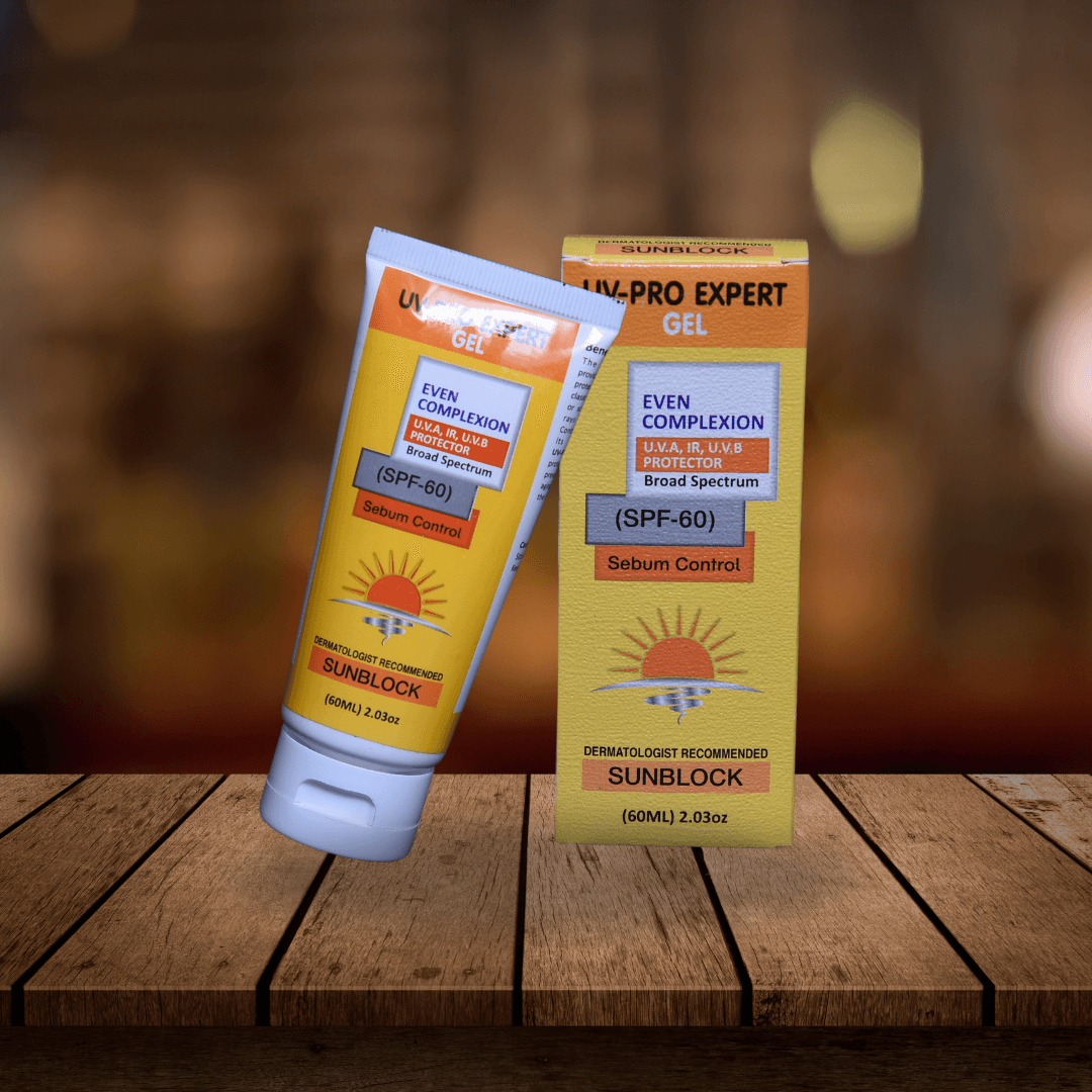 Buy UV-PRO Expert Sun Block Gel SPF60 60ml For Sebum Control By Skinlite with Best Price In Pakistan - AAB Fashion Galleria