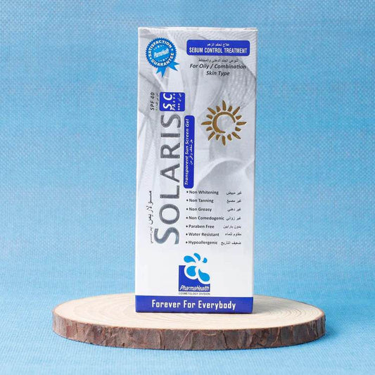 Buy Solaris SC Sunscreen Gel 45ml For All Skin Type By Pharma Health WIth Best Price In Pakistan - AAB Fashion Galleria