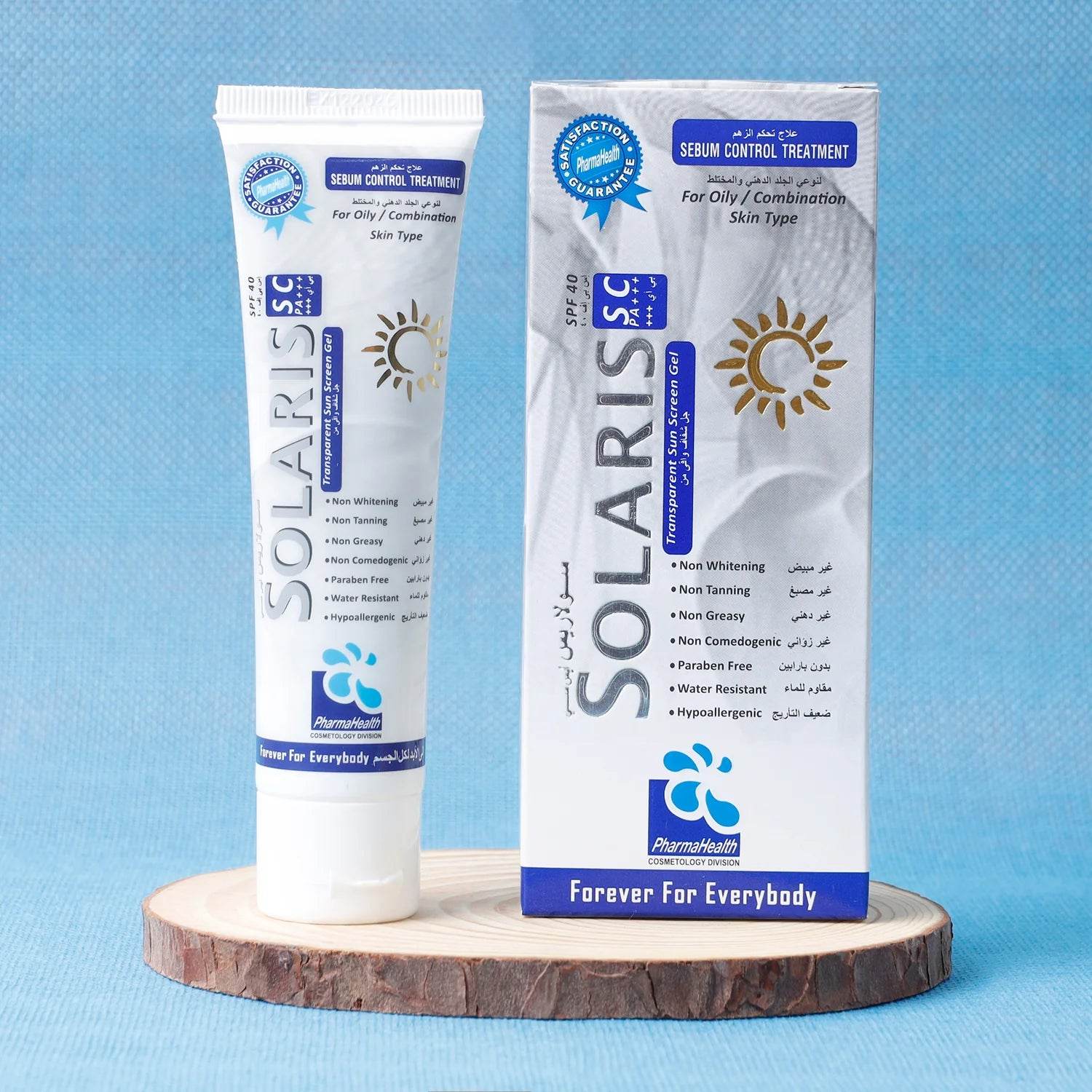 Buy Solaris SC Sunscreen Gel 45ml For All Skin Type By Pharma Health WIth Best Price In Pakistan - AAB Fashion Galleria