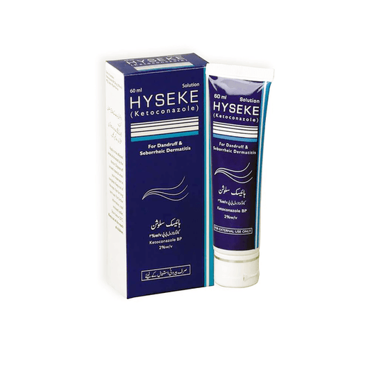 Buy Hyseke Solution 60ml For Dandruff & Seborrheic Dermatitis By Pharma Health With Best Price In Pakistan - AAB Fashion Galleria