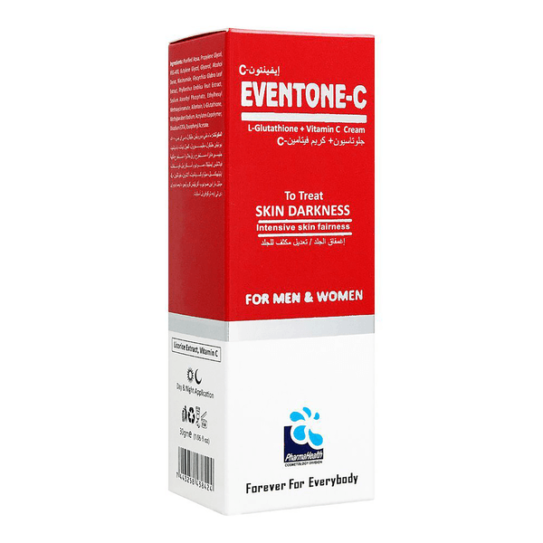 Buy Eventone C Cream 30gm For Intensive Skin Fairness By Pharma Health With Best Price In Pakistan - AAB Fashion Galleria