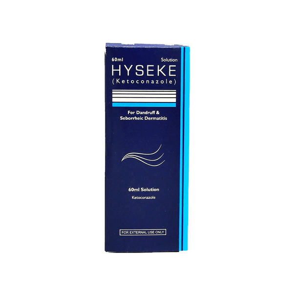 Buy Hyseke Solution 60ml For Dandruff & Seborrheic Dermatitis By Pharma Health With Best Price In Pakistan - AAB Fashion Galleria