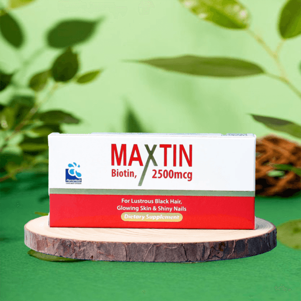 Buy Maxtin Biotin 2500Mcg For Glowing Skin & Shiny Nails By Pharma Health With Best Price In Pakistan - AAB Fashion Galleria