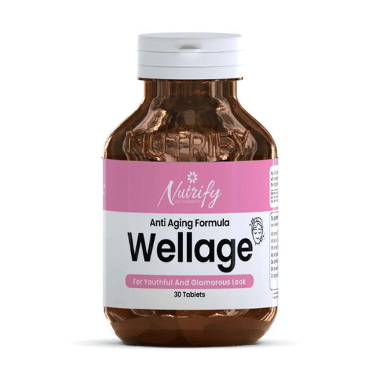 Buy WELLAGE 30 Tablets | For Youthful & Glamorous Look By Nutrify With Best Price In Pakistan - AAB Fashion Galleria