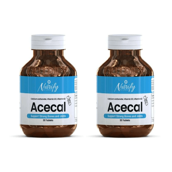 Buy ACECAL 30 Tablets | For Supports Stronger Bones & Joints By Nutrify With Best Price In Pakistan - AAB Fashion Galleria