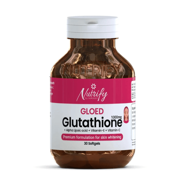 Buy GLOED 30 Softgels |Premium Formulation For Skin Whitening By Nutrify With Best Price In Pakistan - AAB Fashion Galleria