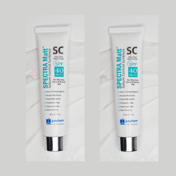 Buy Jenpharm SPECTRA MATT SC SPF 40 SUNBLOCK 30g - AAB Fashion Galleria