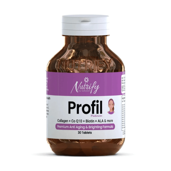 Buy PROFIL 30 Tablets | For Premium Anti Aging & Brightening By Nutrify With Best Price In Pakistan - AAB Fashion Galleria