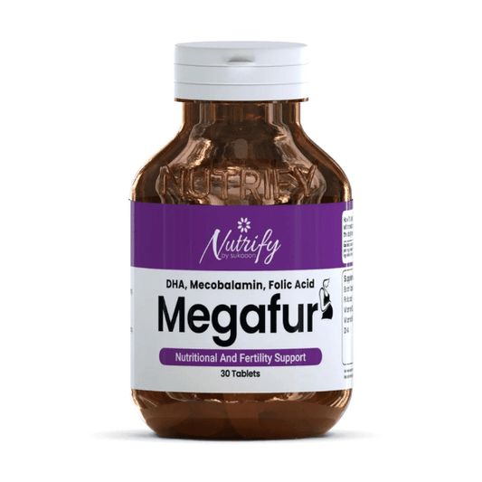 Buy MEGAFUR 30 Tablets |For Nutritional & Fertility Support By Nutrify With Best Price In Pakistan - AAB Fashion Galleria