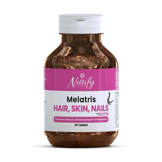 Buy MELATRIS 30 Tablets | For Premium Beauty Enhancement By Nutrify With Best Price In Pakistan - AAB Fashion Galleria