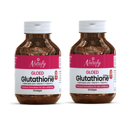Buy GLOED 30 Softgels |Premium Formulation For Skin Whitening By Nutrify With Best Price In Pakistan - AAB Fashion Galleria