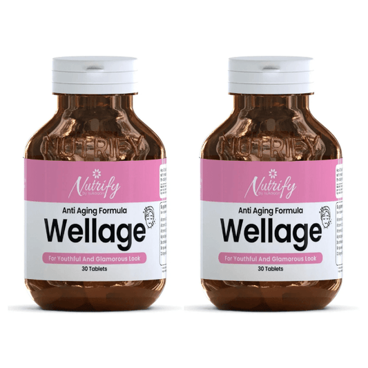 Buy WELLAGE 30 Tablets | For Youthful & Glamorous Look By Nutrify With Best Price In Pakistan - AAB Fashion Galleria