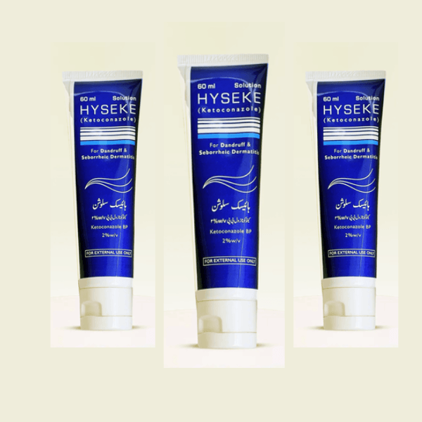 Buy Hyseke Solution 60ml For Dandruff & Seborrheic Dermatitis By Pharma Health With Best Price In Pakistan - AAB Fashion Galleria
