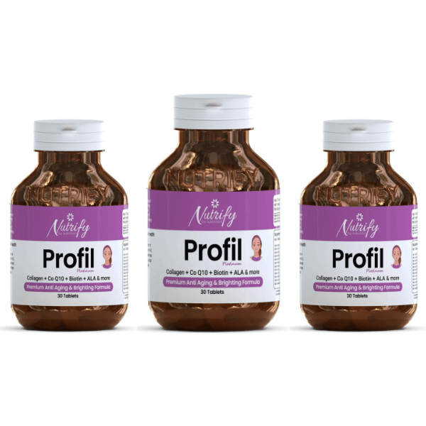 Buy PROFIL 30 Tablets | For Premium Anti Aging & Brightening By Nutrify With Best Price In Pakistan - AAB Fashion Galleria