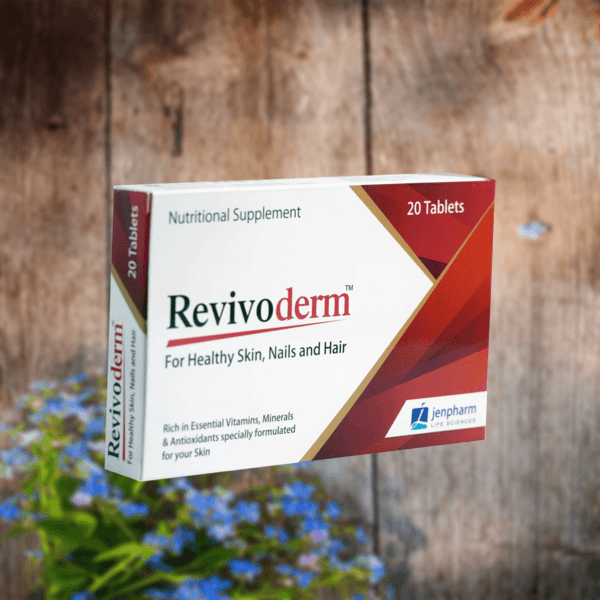 Buy Jenpharm REVIVODERM Boosts Immunity | Healthy Skin, Hair & Nails 20 Tablets - AAB Fashion Galleria