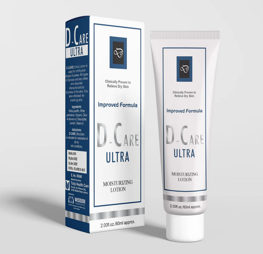 Buy D‑Care Ultra 60ml For Dry, Itchy & Rough Skin Relief By Wisdom Pharma With Best Price in Pakistan