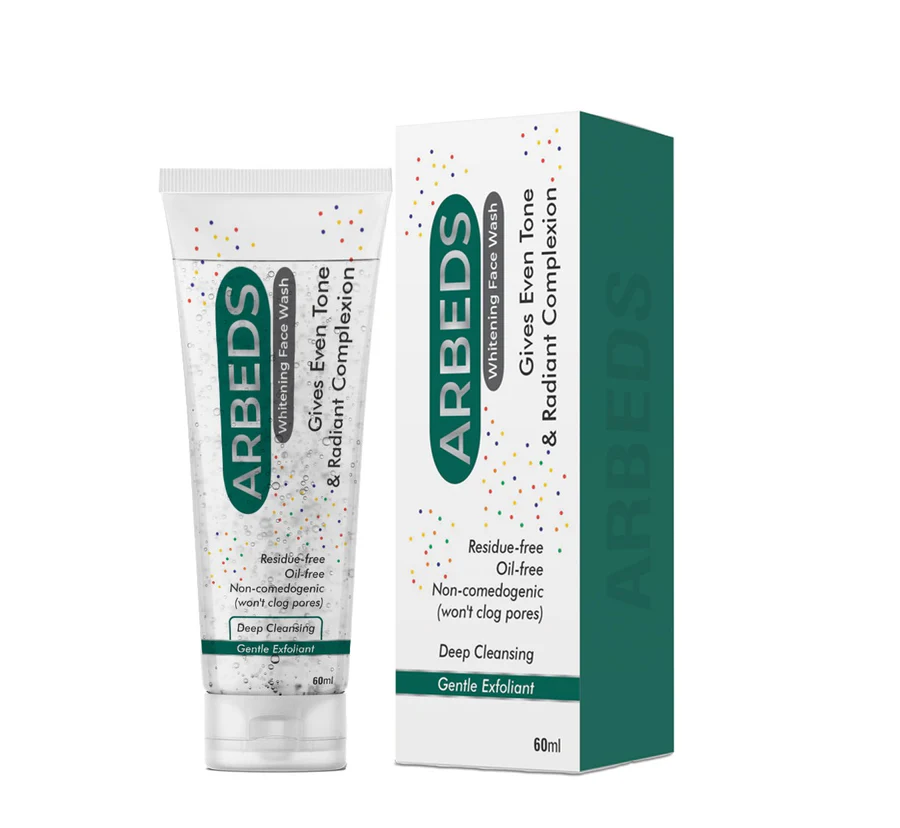 Buy Arbeds Skin Brightening Facewash 60ml For Skin Brightening & Even Tone By Wisdom Pharma With Best Price in Pakistan