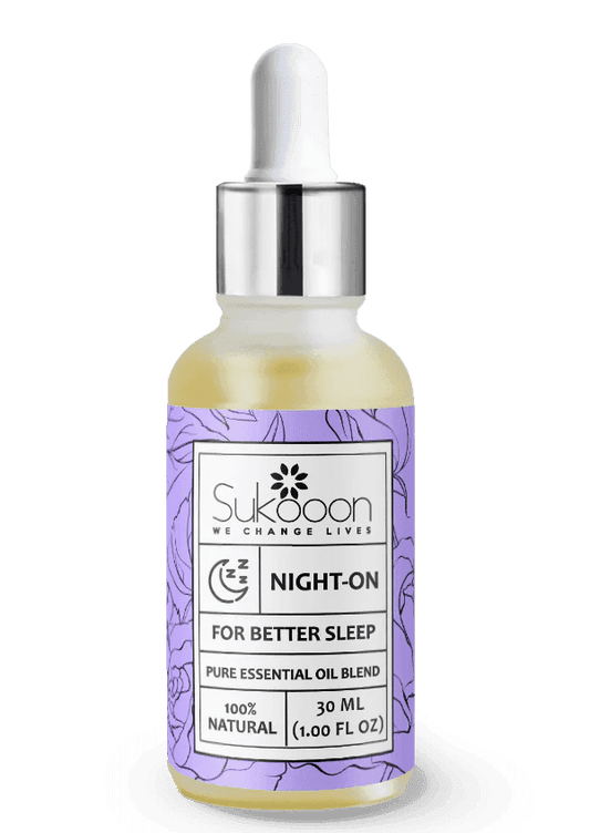 Buy NIGHT ON Oil 30ml For Better Sleep By Sukoon with Best Price In Pakistan - AAB Fashion Galleria