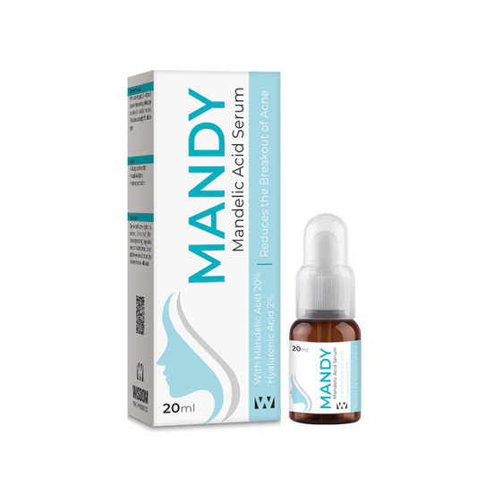 Buy Mandy Serum 20ml For Acne Reduction & Skin Hydration By Wisdom Pharma With Best Price in Pakistan