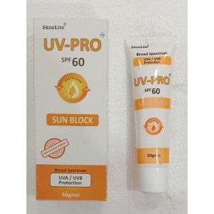 Buy UV-Pro Sun Block SPF60 40gm For UVA/ UVB Protection by Skinlite with Best Price In Pakistan - AAB Fashion Galleria